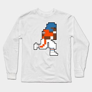 Tecmo Bowl Denver 8-bit DEN Long Sleeve T-Shirt